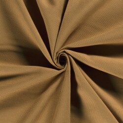 Waffle piqué *Marie* 2mm - dark beige