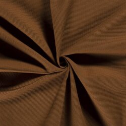 Waffle piqué *Marie* 2mm - cold brown