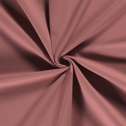 Wafelpiqué *Marie* 2mm - donker antiek roze