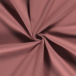 Waffle piqué *Marie* 2mm - dark antique pink