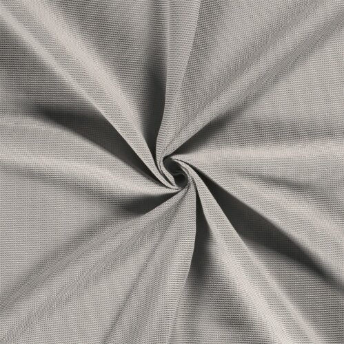 Gaufrier piqué *Marie* 2mm - gris argenté