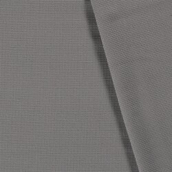 Waffle piqué *Marie* 2mm - gris acero