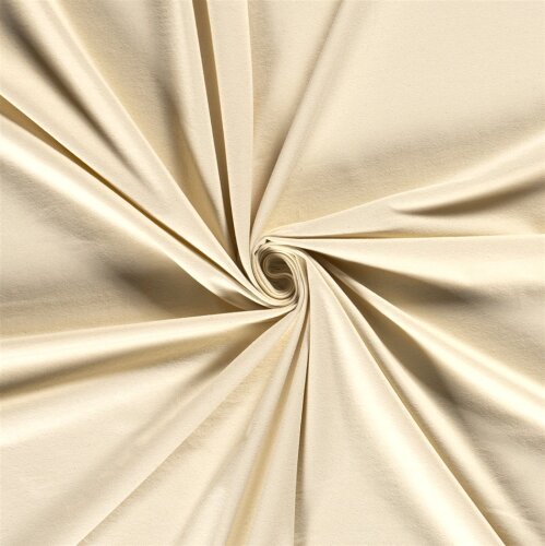 Jersey di cotone *BIO NATUREL* Biologico - crema