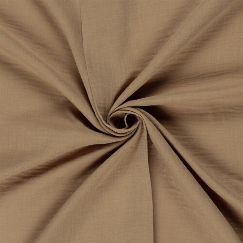 Muslin Uni *Marie* - kameel
