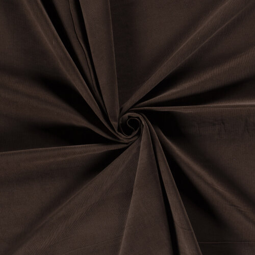 Fine corduroy *Marie* Uni - brown