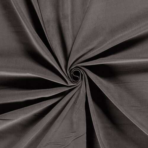 Fine corduroy *Marie* Uni - dark grey