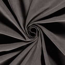 Fine corduroy *Marie* Uni - dark grey