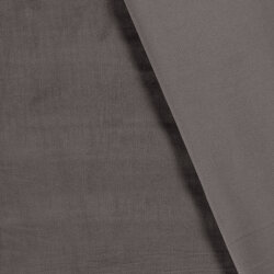 Fine corduroy *Marie* Uni - dark grey
