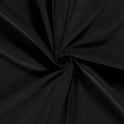 Fine corduroy *Marie* Uni - black
