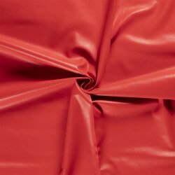 Imitation nappa cuir - rouge