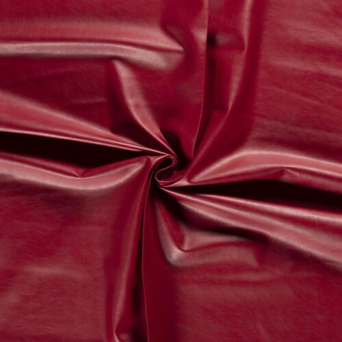 Imitation nappa leather - dark red