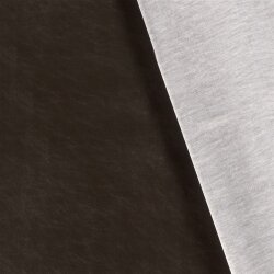 Imitation nappa leather - dark brown