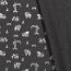 Jersey jersey imprimé feuille de chantier argent gris foncé tacheté
