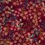 Jersey di cotone Campo di fiori digitale bordeaux