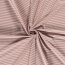 Cotton jersey mini stripes *Bibi* - antique pink