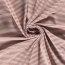Cotton jersey mini stripes *Bibi* - antique pink