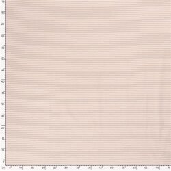 Baumwolljersey Mini Streifen 3mm *Bibi* - hell lachs