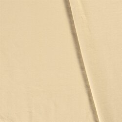 Jersey de coton *Bibi* - beige clair