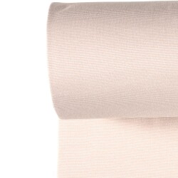 Knitted cuff stripes *Bibi* - light salmon