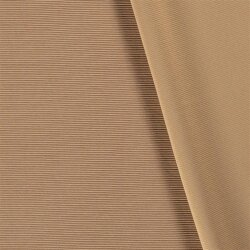 Rippenjersey Ottoman *Bibi* - hell muskat