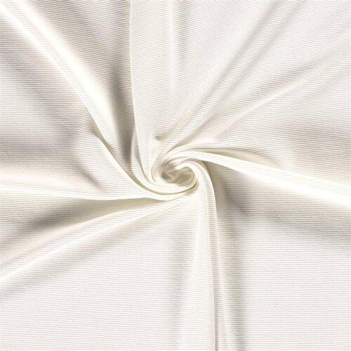 Rippenjersey Ottoman *Bibi* - creme