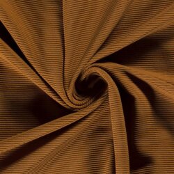 Ottoman rib jersey *Bibi* - caramel