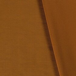 Ottoman rib jersey *Bibi* - caramel