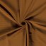 Ottoman rib jersey *Bibi* - caramel