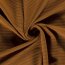 Ottoman rib jersey *Bibi* - caramel