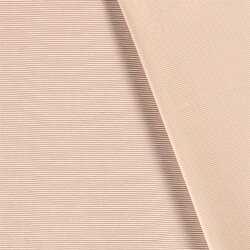 Ottoman Jersey côtelé *Bibi* - saumon clair