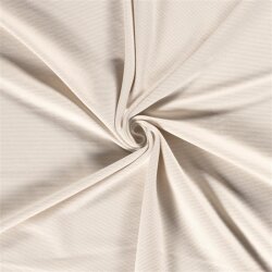 Ottoman rib jersey *Bibi* - cremerose