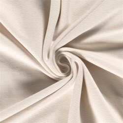 Ottoman rib jersey *Bibi* - cremerose