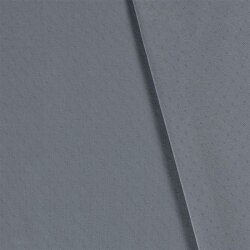 Jemný pletený žerzej *Bibi* krajkový vzor - indigo