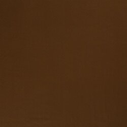Jemný pletený žerzej *Bibi* vzor s dírkami - hnědý