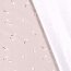 Maillot de algodón Digital Organic plumas pequeñas rosa beige