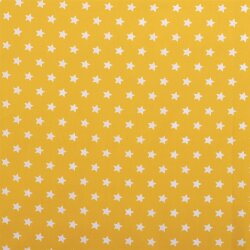 Cotton Poplin Stars 15mm - yellow