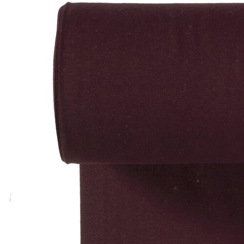Polsini lavorati a maglia *Marie* - bordeaux scuro