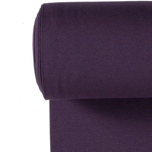 Knitted cuffs *Marie* - light aubergine