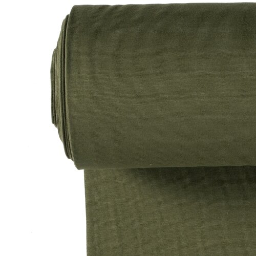 Knitted cuffs *Marie* - dark olive