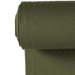 Knitted cuffs *Marie* - dark olive