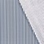 Cotton poplin stripes 5mm - midnight blue