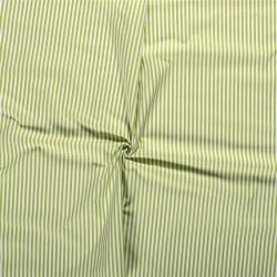 Cotton Poplin Stripes 5mm - Spring Green