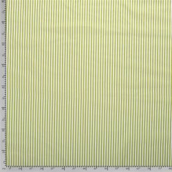 Cotton Poplin Stripes 5mm - Spring Green