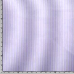 Cotton poplin stripes 5mm - lilac