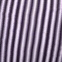 Cotton poplin stripes 5mm - aubergine