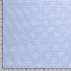 Popeline di cotone a pois 2 mm - blu ghiaccio