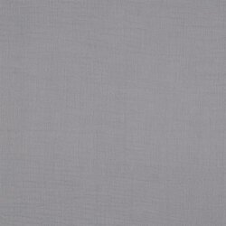 Muslin Uni *Vera* - light grey
