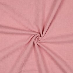 Muslin Uni *Vera* - light old pink