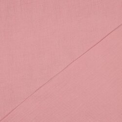Muslin Uni *Vera* - rosa antico chiaro