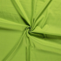 Baumwolle Punkte 2mm spring green